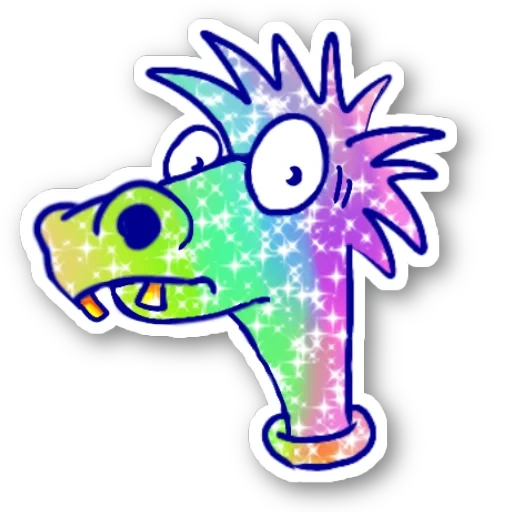 Rainbow sticker 24