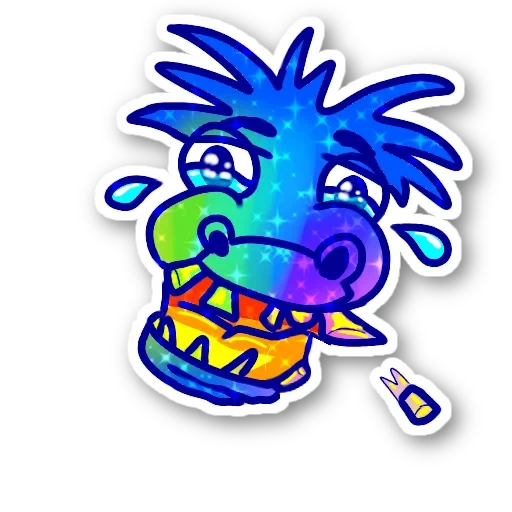 Rainbow sticker 7