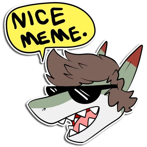 RelicDaShark sticker 5