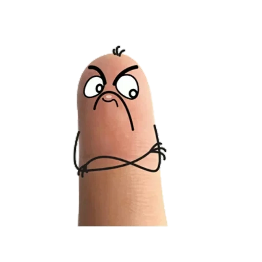 Fingers sticker 2