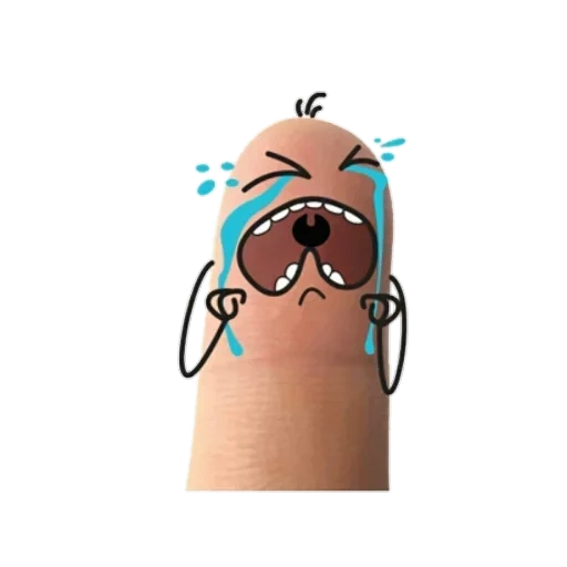 Fingers sticker 11