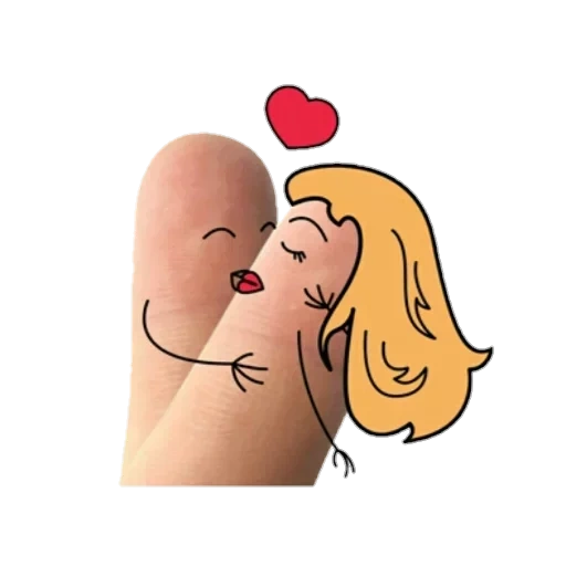 Fingers sticker 12