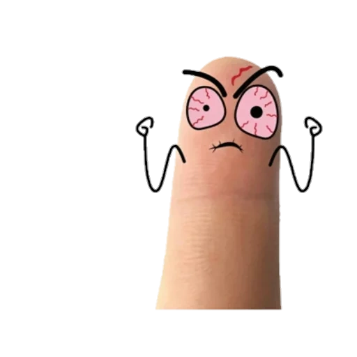 Fingers sticker 13