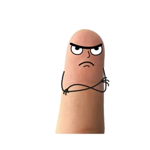 Fingers sticker 3