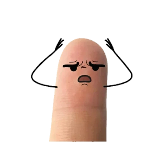 Fingers sticker 4