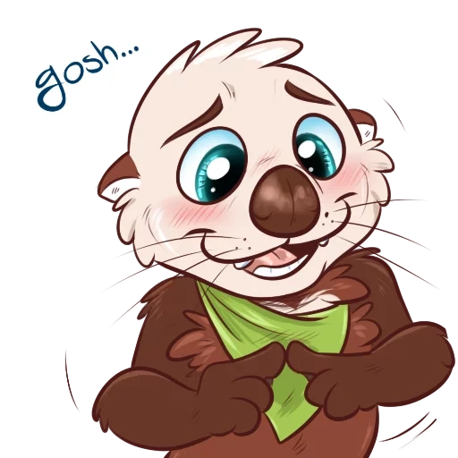 Otters: Sake and Tako! sticker 16