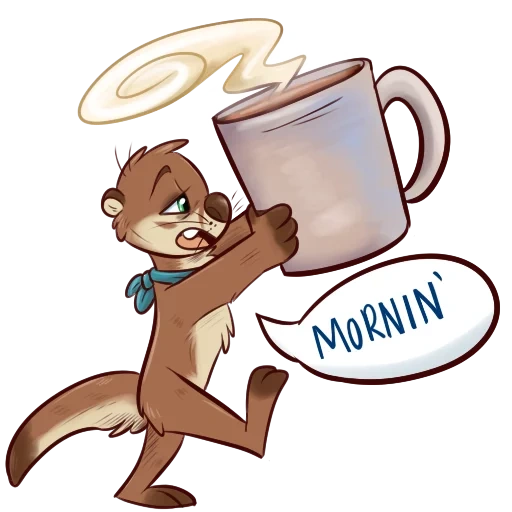 Otters: Sake and Tako! sticker 17