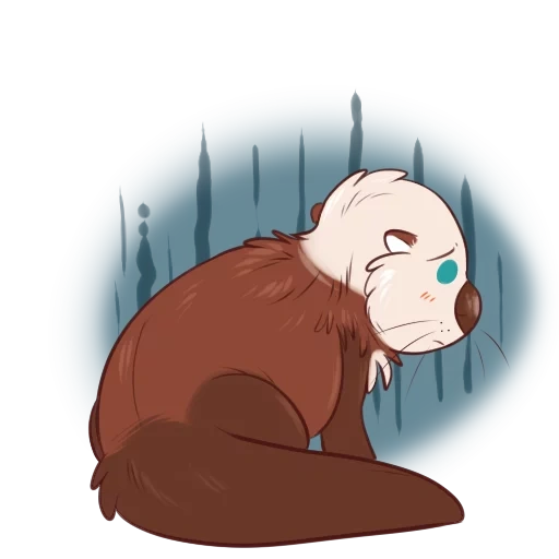 Otters: Sake and Tako! sticker 18