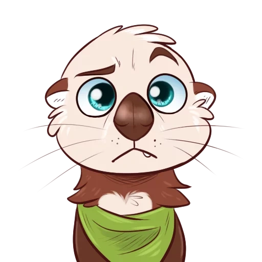 Otters: Sake and Tako! sticker 3