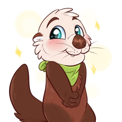 Otters: Sake and Tako! sticker 6