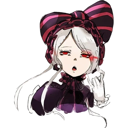 Shalltear Bloodfallen Arts Telegram sticker pack