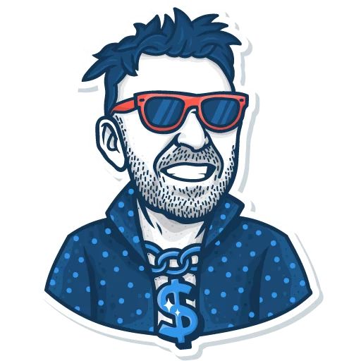 Shnurov is... Telegram sticker pack
