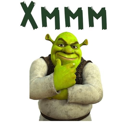 Шрек sticker 9