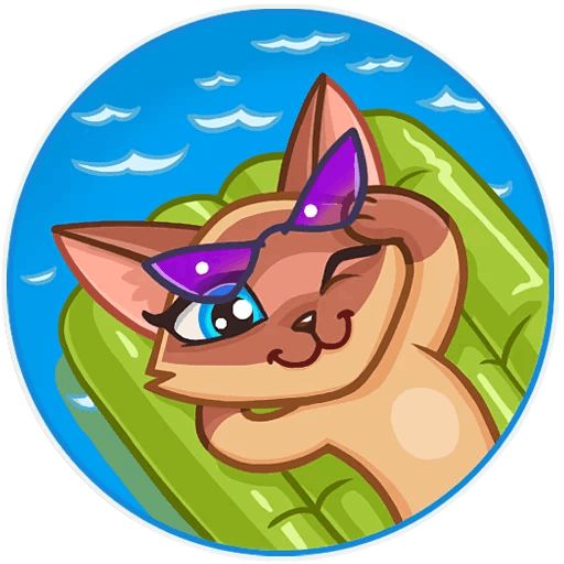 Siamese Kitty sticker 15