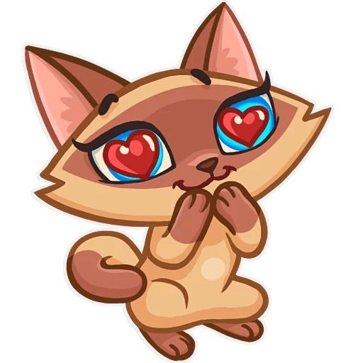 Siamese Kitty sticker 17