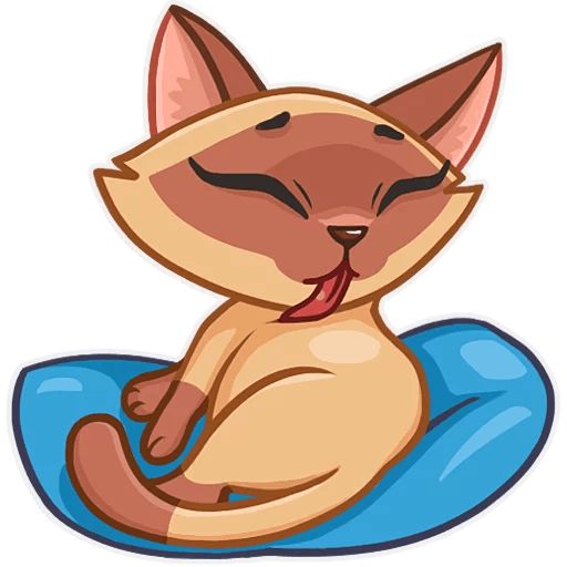 Siamese Kitty sticker 7