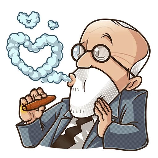 Sigmund Freud sticker 2
