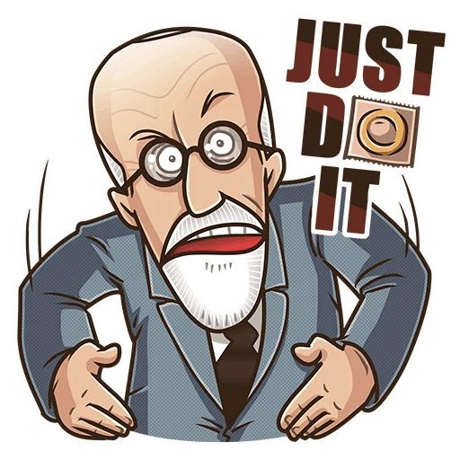 Sigmund Freud sticker 14