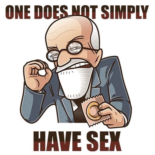 Sigmund Freud sticker 26