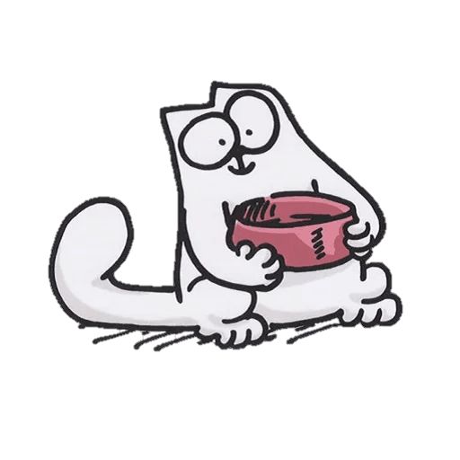 simon's cat Telegram sticker pack