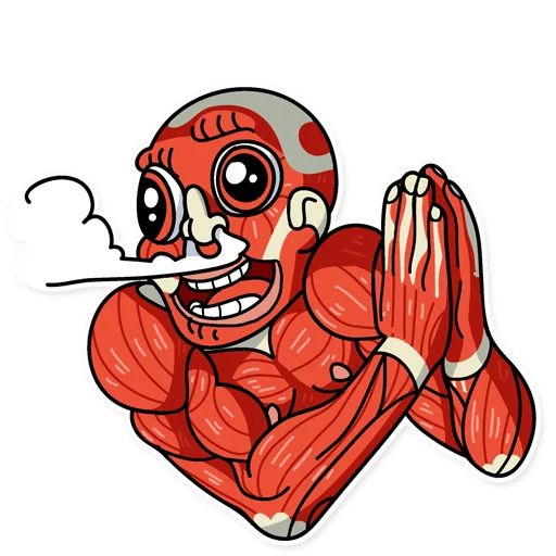 Dave the Nudist Telegram sticker pack