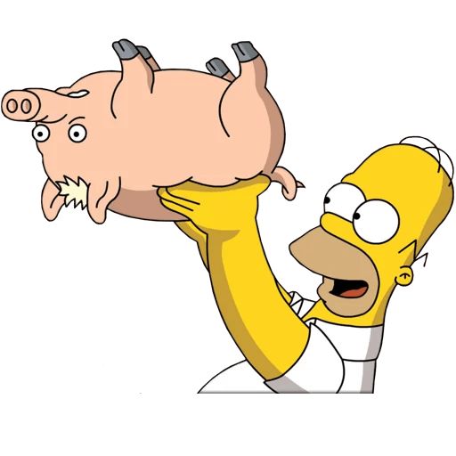 Симпсоны sticker 16