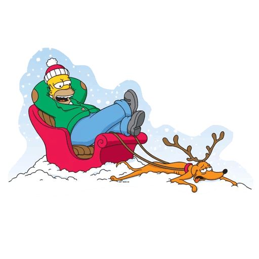 Симпсоны sticker 18