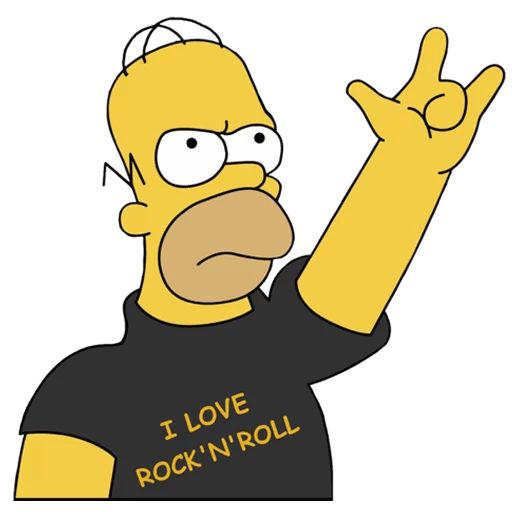 Симпсоны sticker 26