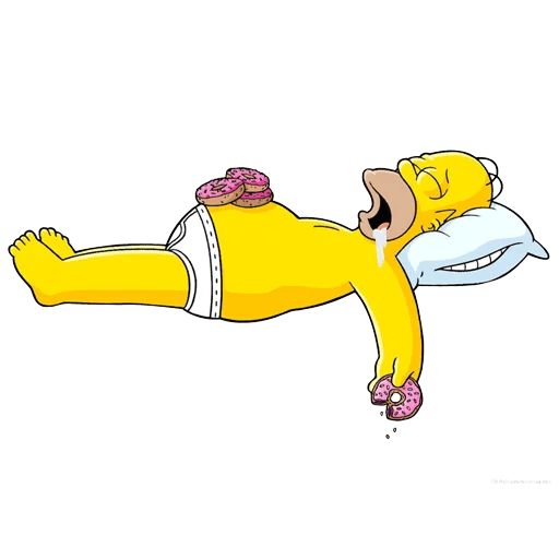 Симпсоны sticker 6