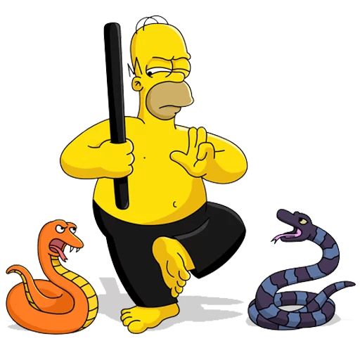 Симпсоны sticker 8