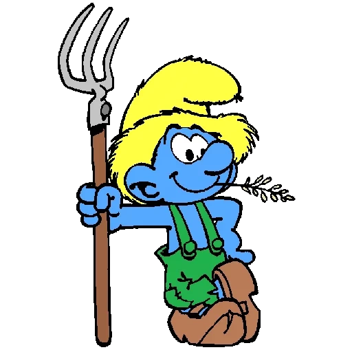 Smurf sticker 11