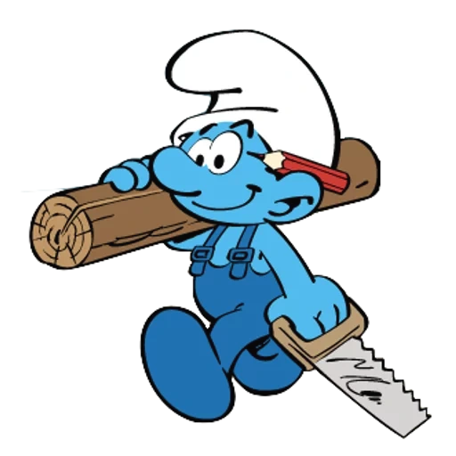 Smurf sticker 12