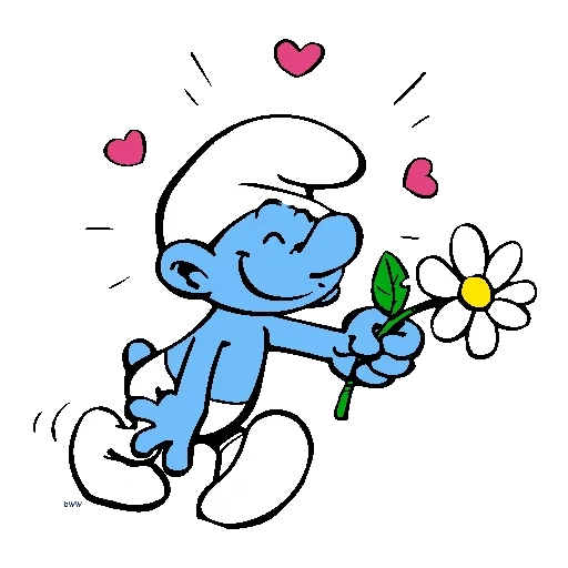 Smurf sticker 15