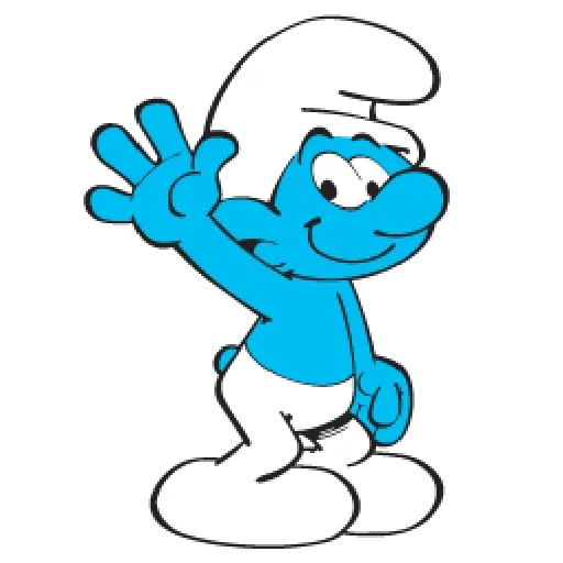 Smurf sticker 16