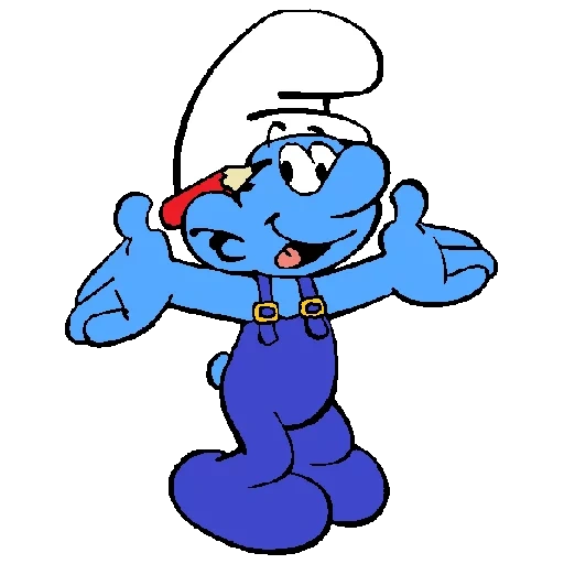 Smurf sticker 18