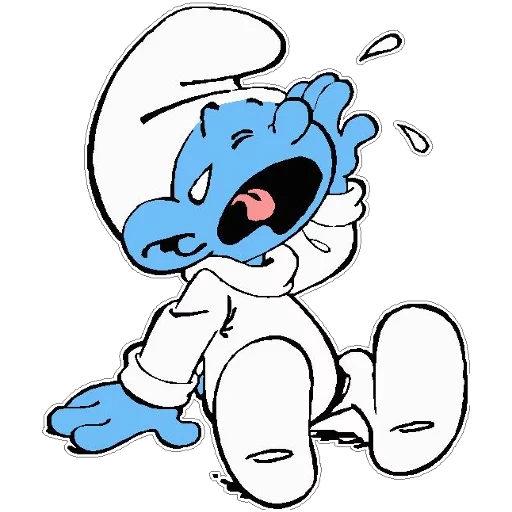 Smurf sticker 19