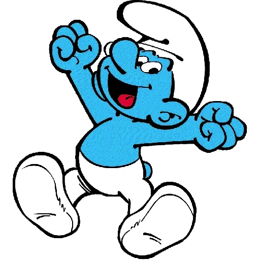 Smurf sticker 23