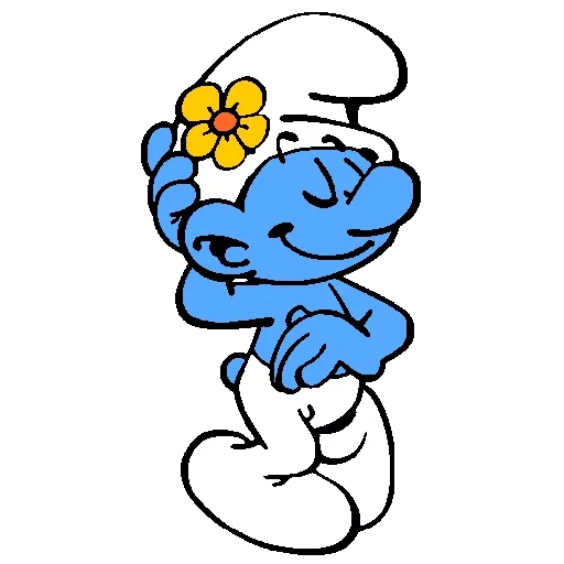 Smurf sticker 26