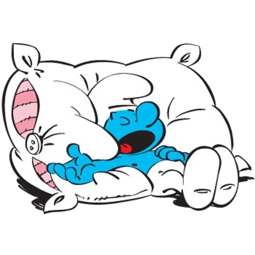 Smurf sticker 28