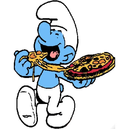 Smurf sticker 34