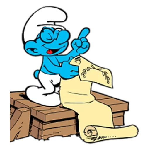 Smurf sticker 36