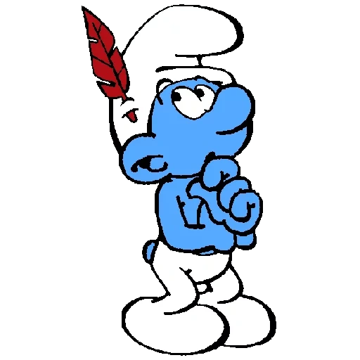 Smurf sticker 37