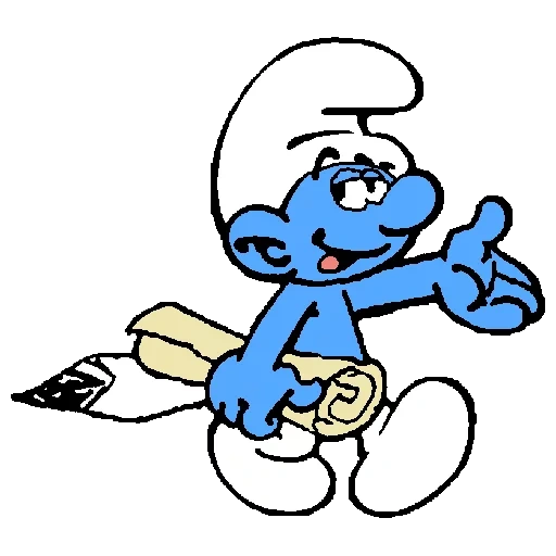 Smurf sticker 38