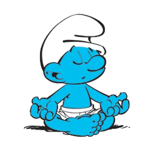 Smurf sticker 40