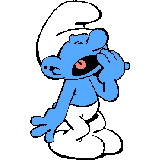 Smurf sticker 41