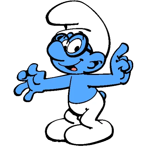 Smurf sticker 42