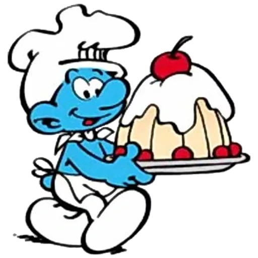 Smurf sticker 47