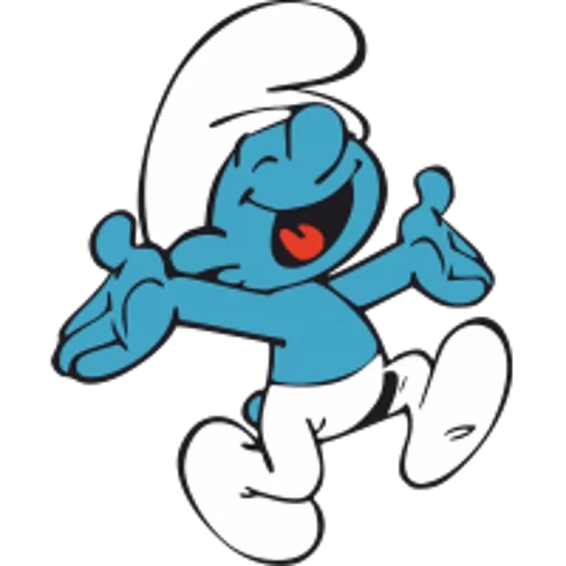 Smurf sticker 51