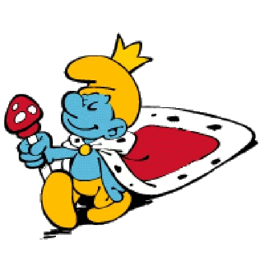 Smurf sticker 52