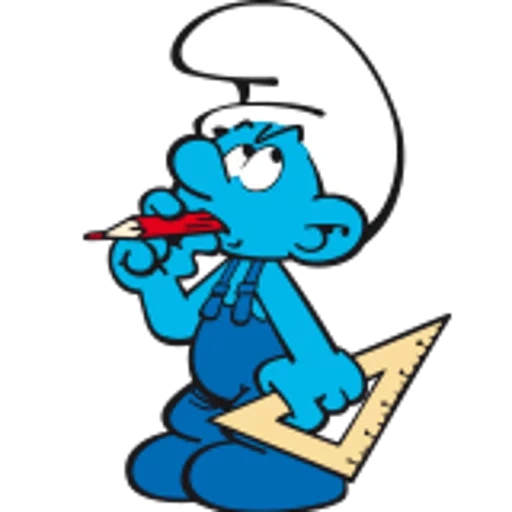 Smurf sticker 56